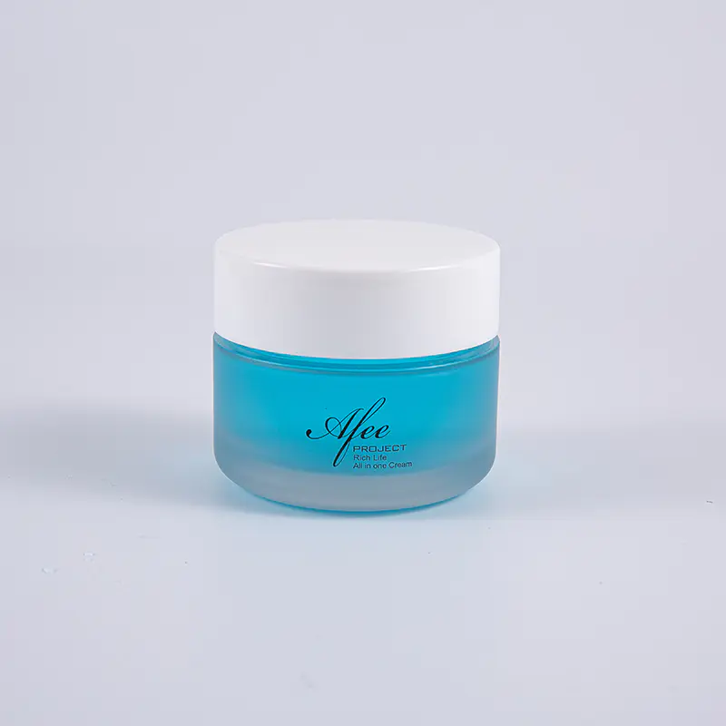 Perspicuus circum Shape PETG 80g Creber Wall Cream Jar Cum Alba stupra Cap Perspicuus circum Shape PETG 80g Creber Wall Cream Jar Cum Alba stupra Cap