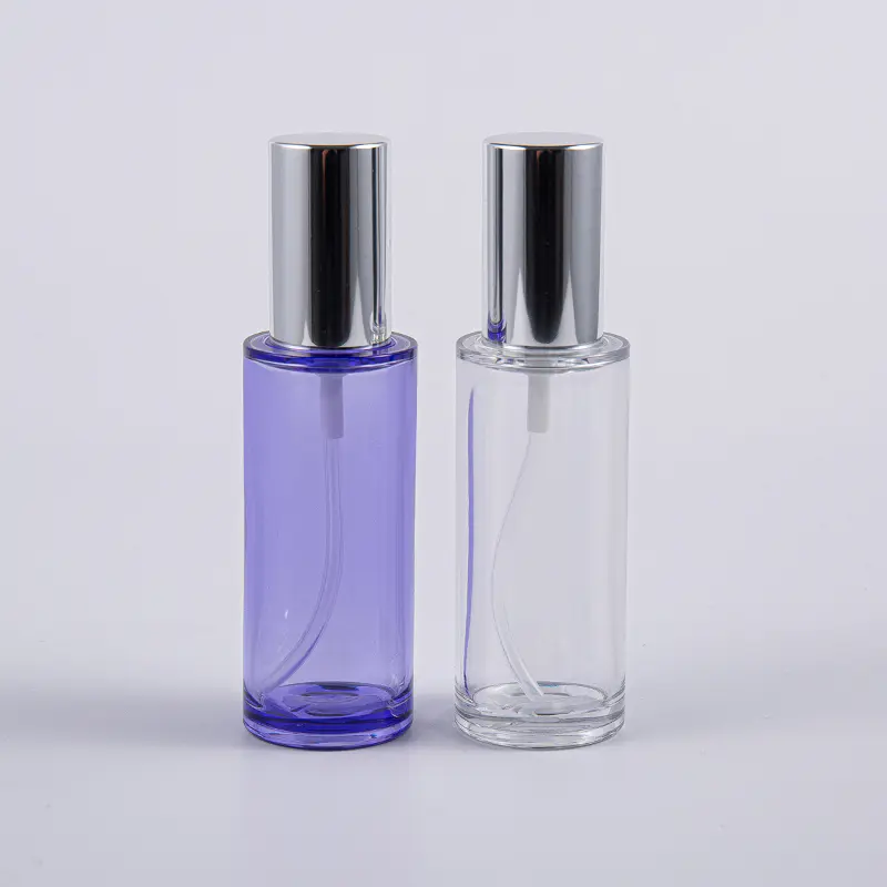 High Quality 35ml Round Lotion Utrem Cum Aluminium Pump Iter Usus