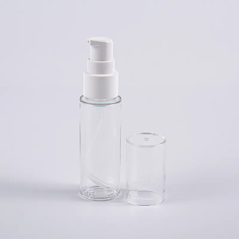 Variis coloribus circa figura 30ml PETG Lotion Utrem Cum Pump iter usus Variis coloribus circa figura 30ml PETG Lotion Utrem Cum Pump iter usus