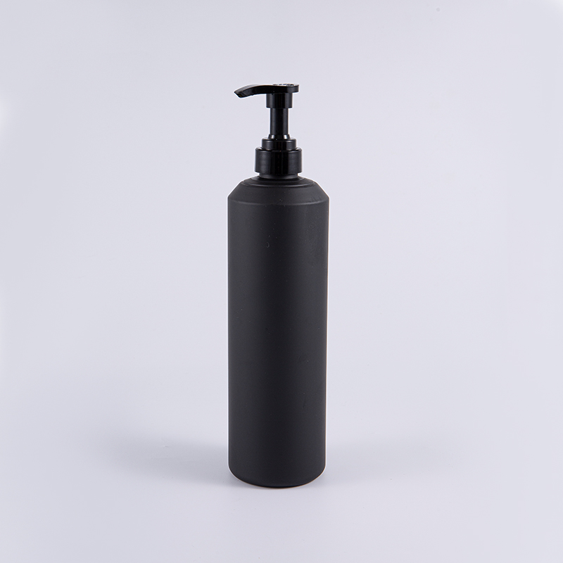 Albus et Nigrus Mollis Touchus Circa Magnae Size 1000ml PE Purgatio Pump Bottle