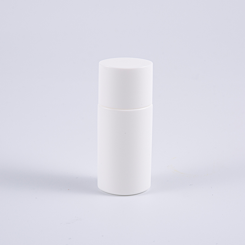Oval figura alba 15ml PE Sunscreen Bottle 