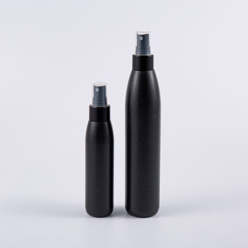100ml & 250ml PE Bottle – Black with Pearl Perfice plastic Pump Dispensator