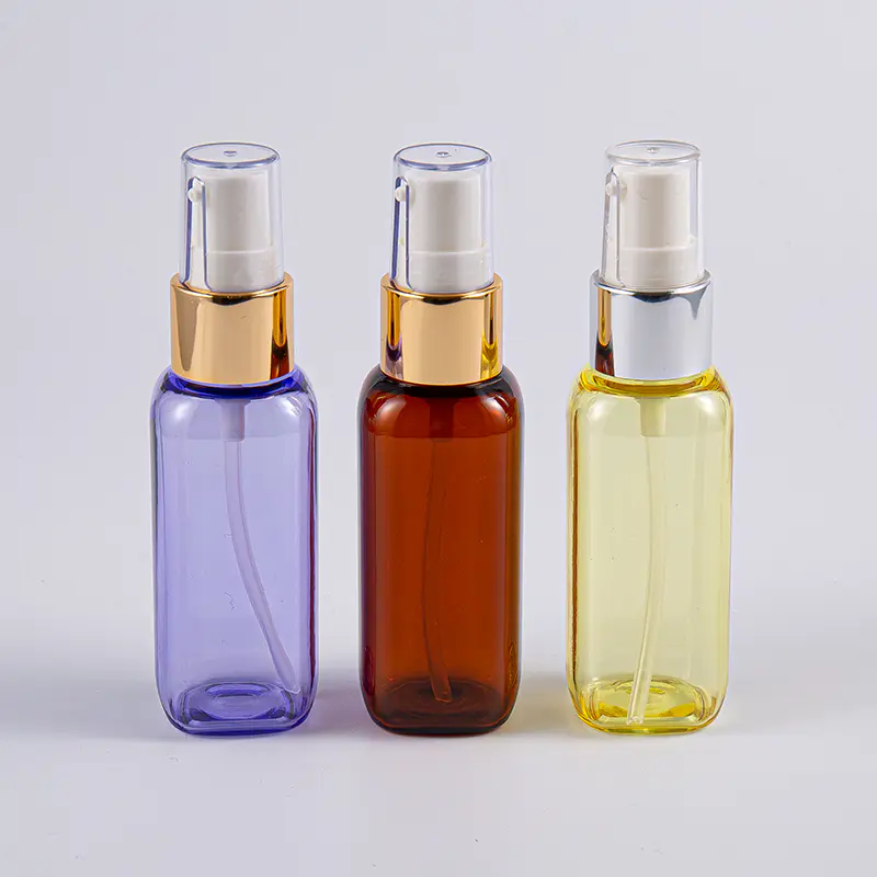 Iter usus 50ml Petg Quadratus Figura Utrem Cum Pump Iter usus 50ml Petg Quadratus Figura Utrem Cum Pump