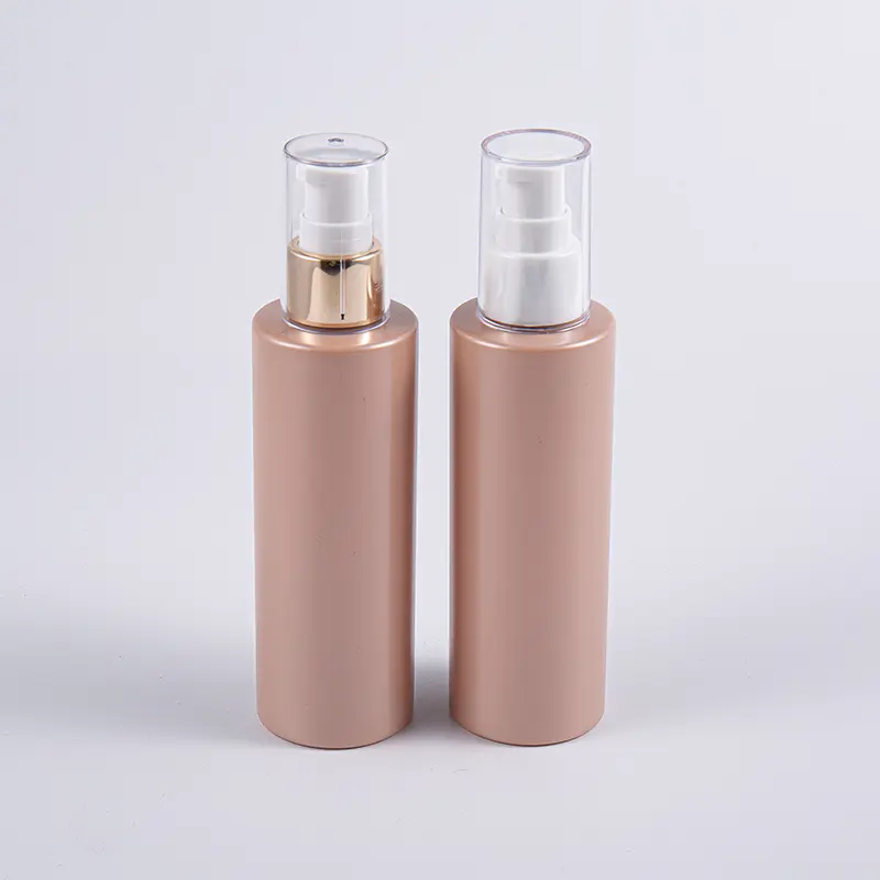 Cosmetics Use 120ml PET Plastic Utrem Cum Sprayer Pump