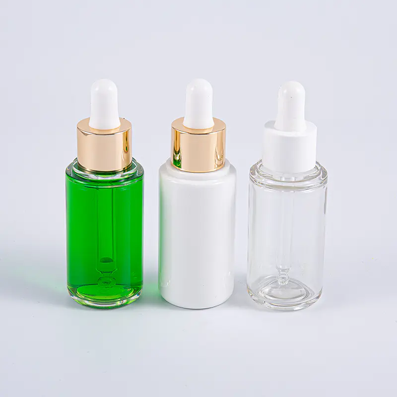 High Quality 35ml Round Lotion Utrem Cum Aluminium Pump Iter Usus