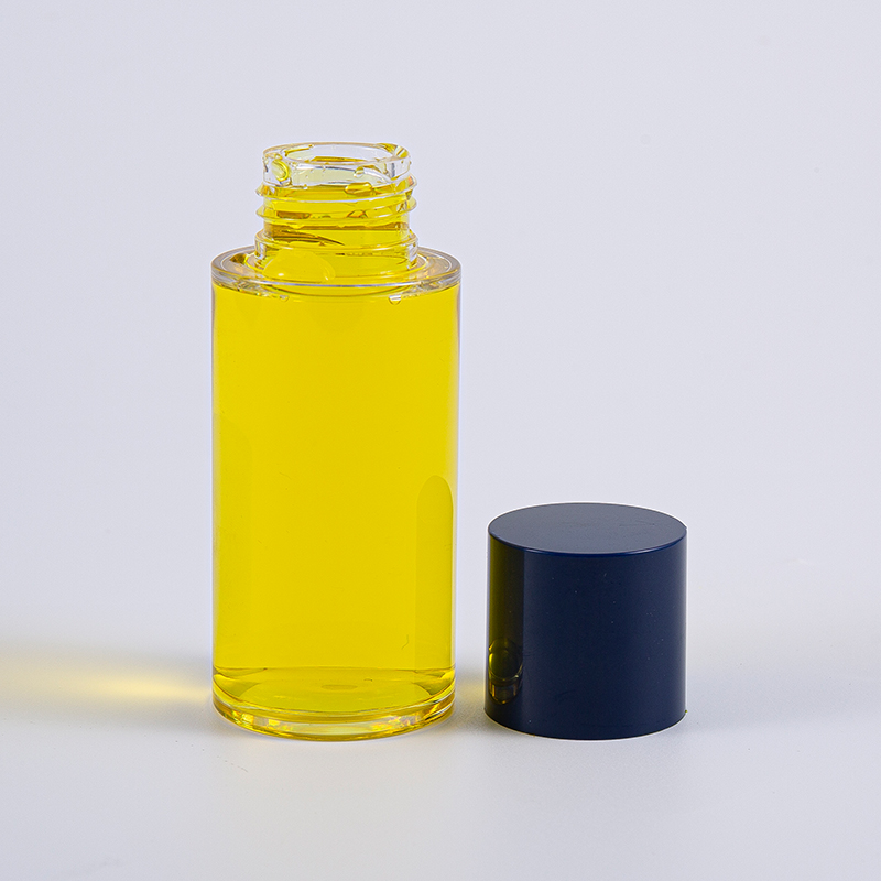 50ml 100ml 120ml 130ml 170ml 200ml PETG Round Lotion Bottle Cum Round Screw Cap and Small Inserts