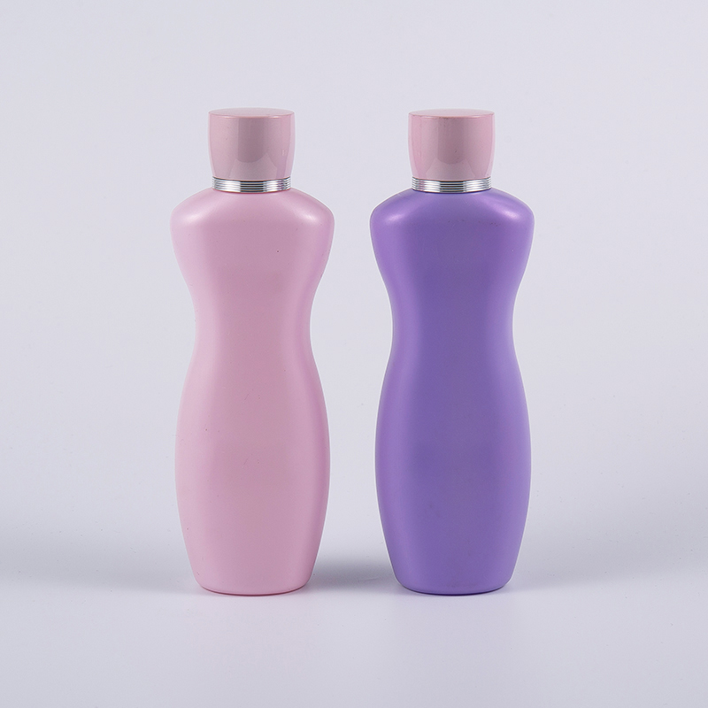 Ergonomic Shape 200ml PE Corpus Lotion Bath Lava Bottle