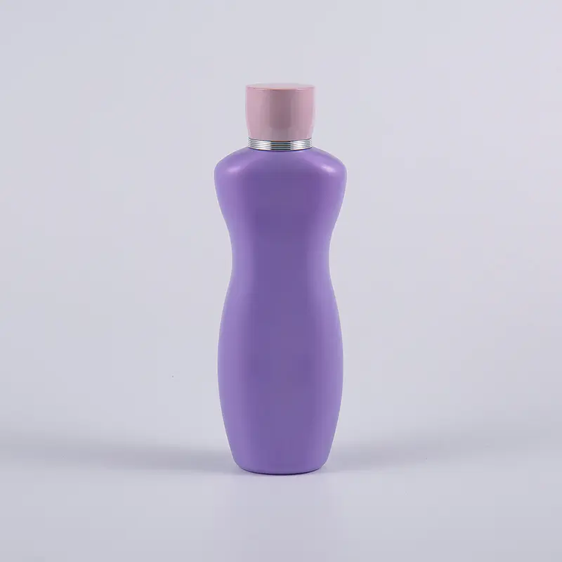 Ergonomic Shape 200ml PE Corpus Lotion Bath Lava Bottle
