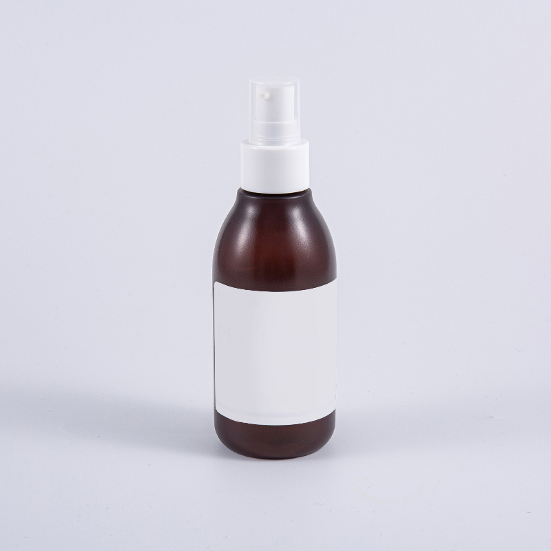 PP Plastic 160ml Multi- Stratum Frosted Matte Lotion Utrem cum Pump Dispensator